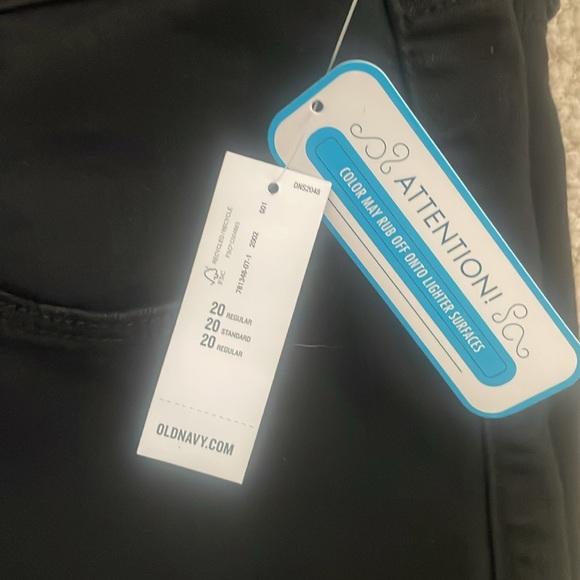 Old Navy Black Sweetheart Jeans - Size 20 - Never Worn - Picture 6 of 6